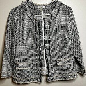 Dress Barn Cardigan Blazer Size L